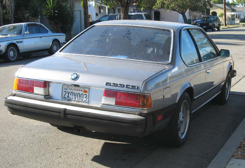 Illustration for article titled 1982 BMW 633CSi